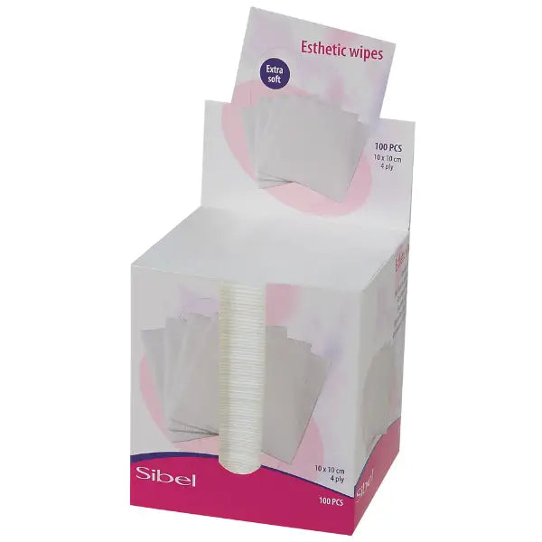 Sibel Kosmetiktücher 4-lagig 10cmx10cm 100 Stk. - Kosmetiktücher