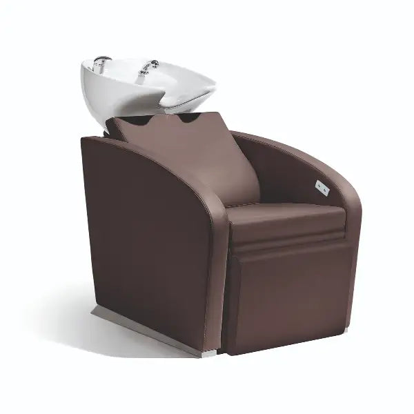 Sibel Waschbecken Elegant Relax Braun - Friseur-Waschbecken