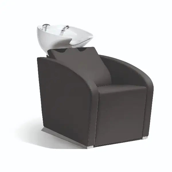 Sibel Waschbecken Elegant Schwarz - Friseur-Waschbecken