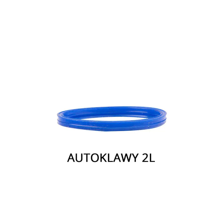 Blauer Gummidichtsring für Silikondichtung d 0002 im industriellen Einsatz