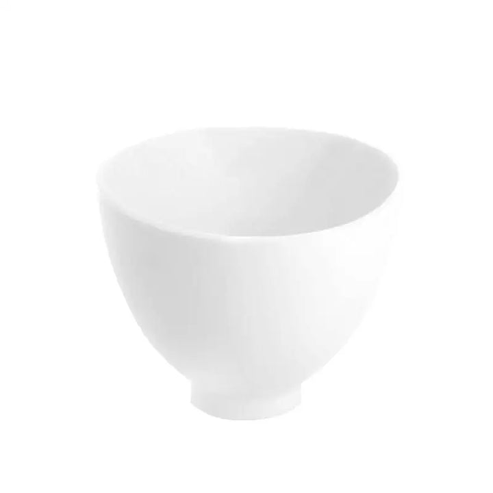 Weiße Keramik-Schüssel für Mixen, Silikonschale XS, Küchenzubehör