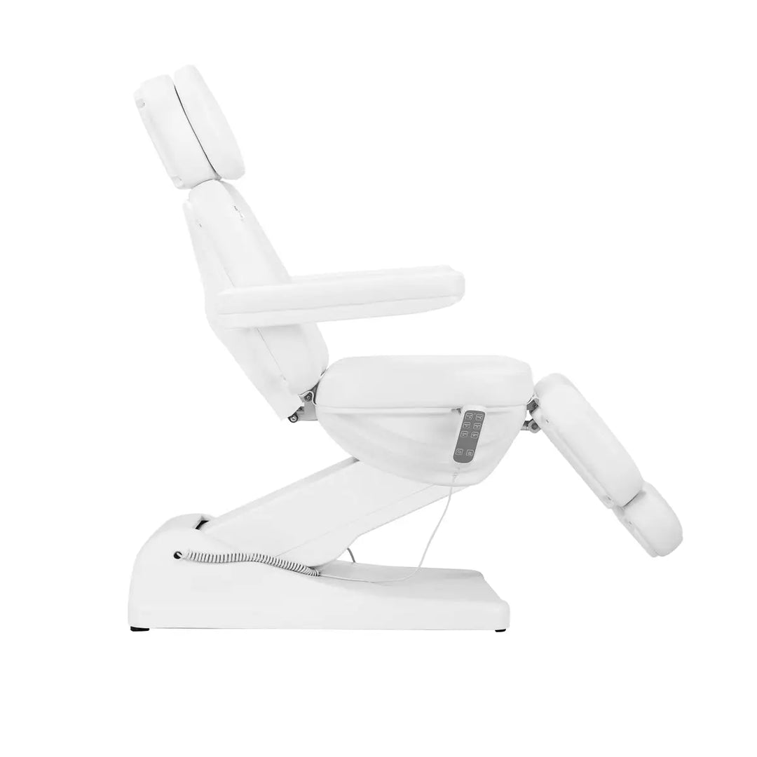 SILLON Elektrischer Kosmetiksessel Luxury 3 Motoren weiß - Kosmetiksessel