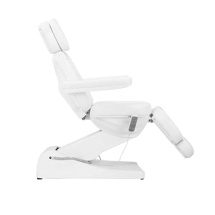 SILLON Elektrischer Kosmetiksessel Luxury 3 Motoren weiß - Kosmetiksessel