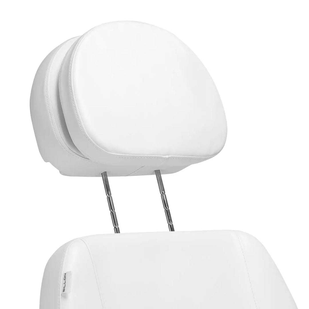 SILLON Elektrischer Kosmetiksessel Luxury 3 Motoren weiß - Kosmetiksessel