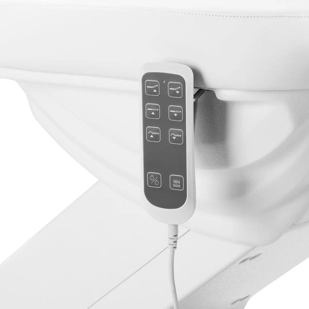 SILLON Elektrischer Kosmetiksessel Luxury 3 Motoren weiß - Kosmetiksessel