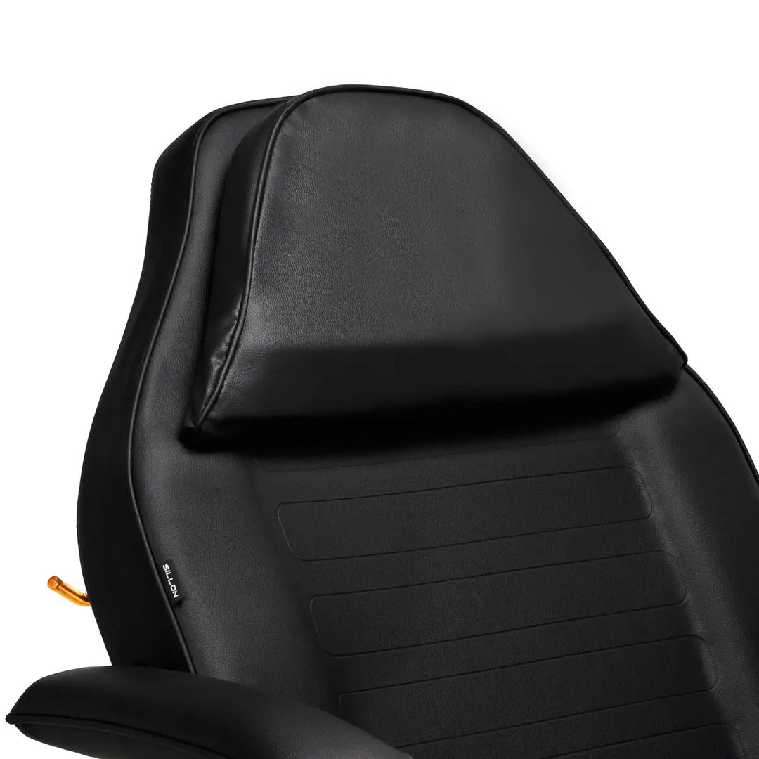 SILLON Kosmetikstuhl 202 gold pro schwarz - Kosmetikstuhl