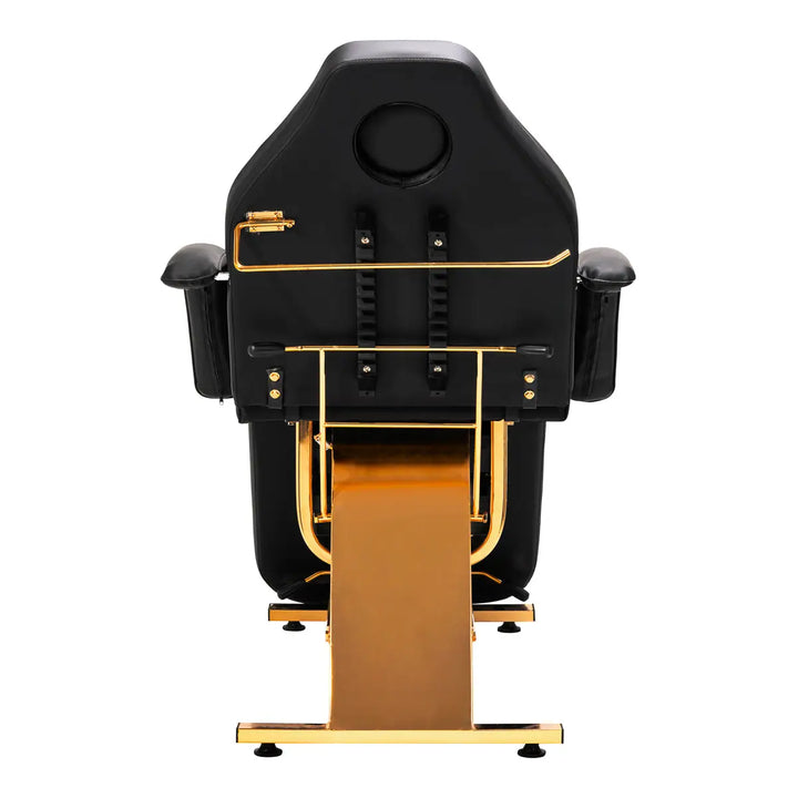 SILLON Kosmetikstuhl 202 gold pro schwarz - Kosmetikstuhl