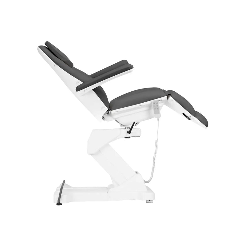 Sillon Kosmetikstuhl Elektrisch Basic PEDI 3 Drehmororen grau - Kosmetikstuhl