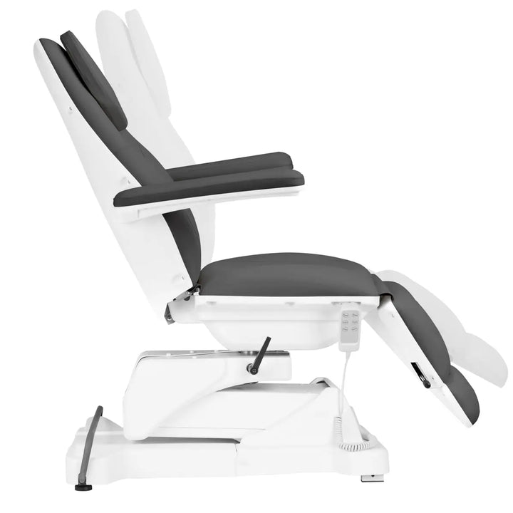 Sillon Kosmetikstuhl Elektrisch Basic PEDI 3 Drehmororen grau - Kosmetikstuhl