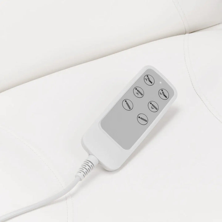 Sillon Kosmetikstuhl Elektrisch Basic PEDI 3 Motoren weiß - Kosmetikstuhl