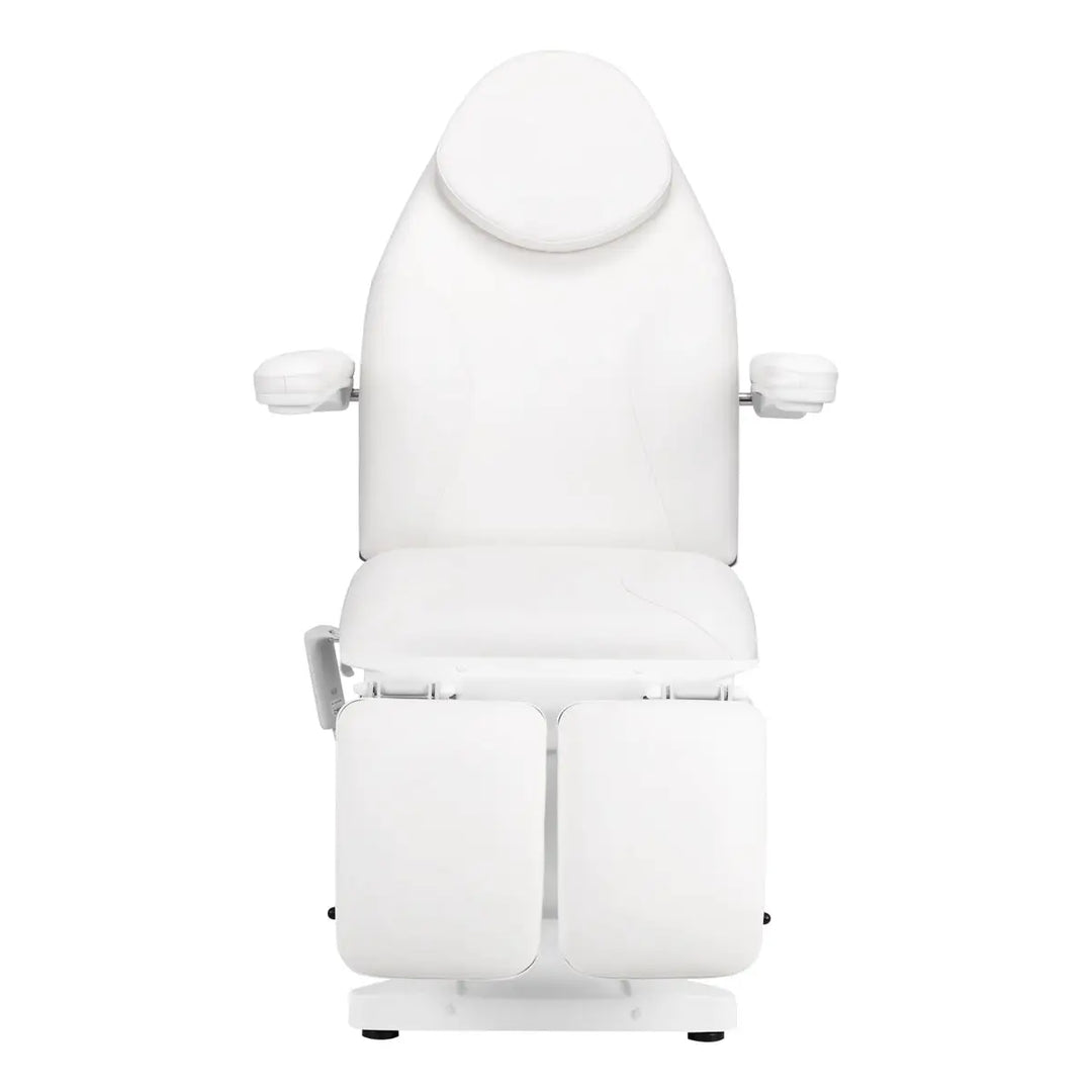 Sillon Kosmetikstuhl Elektrisch Basic PEDI 3 Motoren weiß - Kosmetikstuhl
