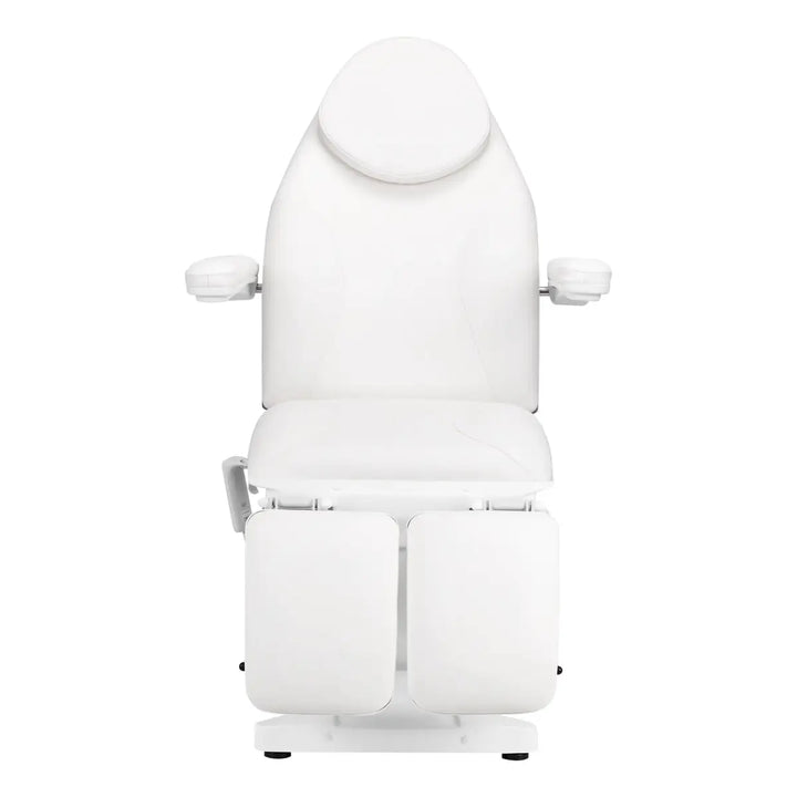 Sillon Kosmetikstuhl Elektrisch Basic PEDI 3 Motoren weiß - Kosmetikstuhl