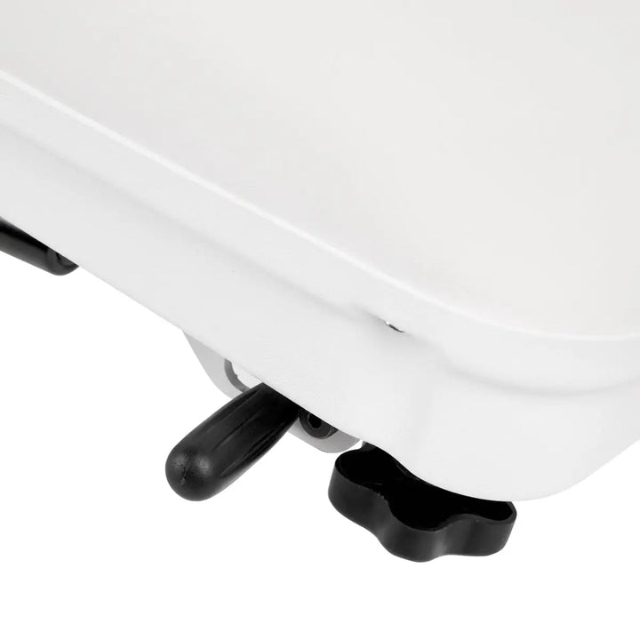 Sillon Kosmetikstuhl Elektrisch Basic PEDI 3 Motoren weiß - Kosmetikstuhl