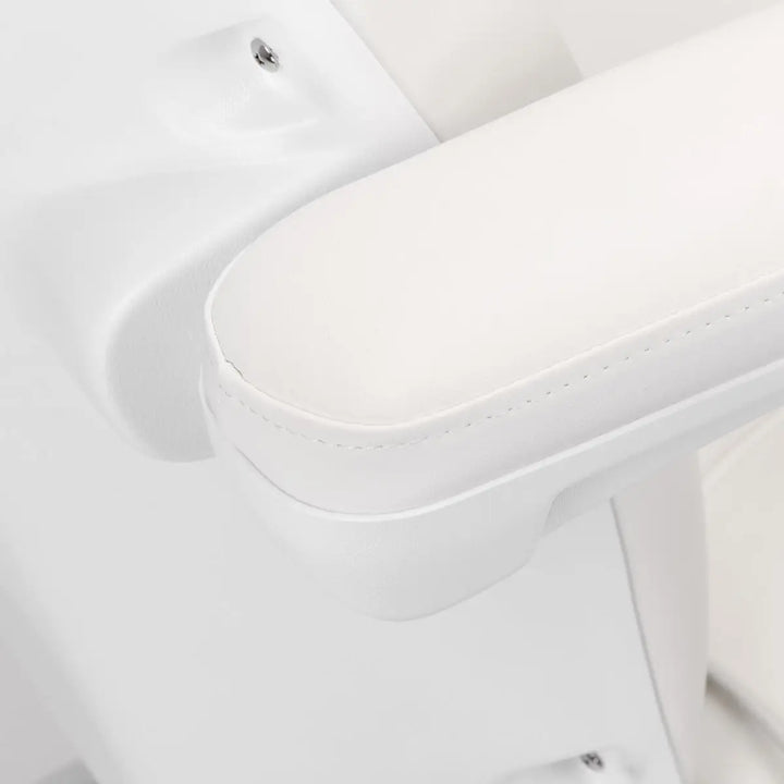 Sillon Kosmetikstuhl Elektrisch Basic PEDI 3 Motoren weiß - Kosmetikstuhl