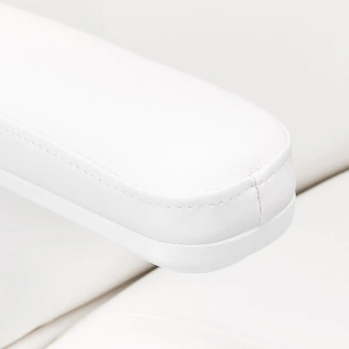Sillon Kosmetikstuhl Elektrisch Basic PEDI 3 Motoren weiß - Kosmetikstuhl