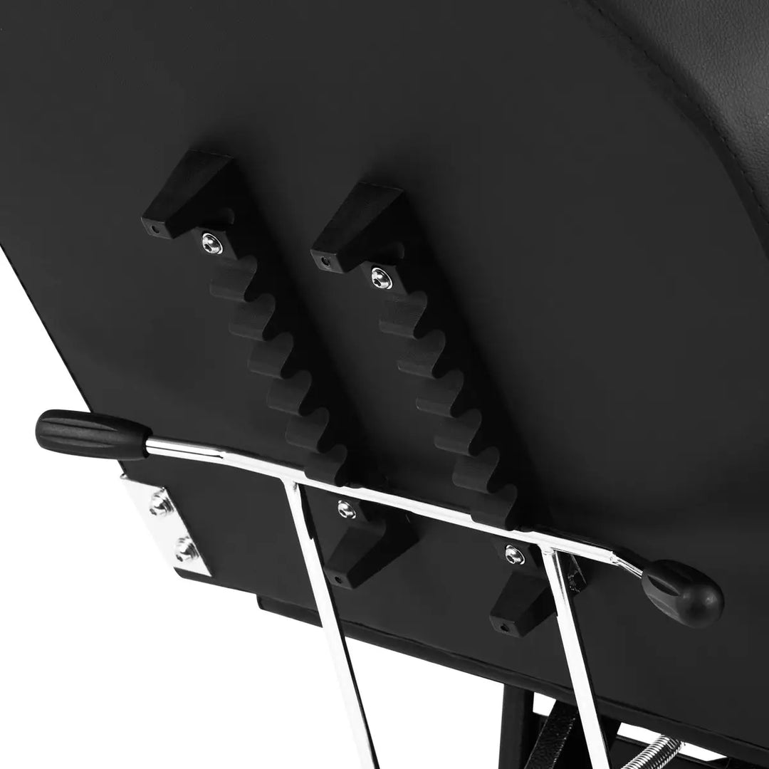 Sillon Kosmetikstuhl mit Fächern schwarz - Kosmetikstuhl