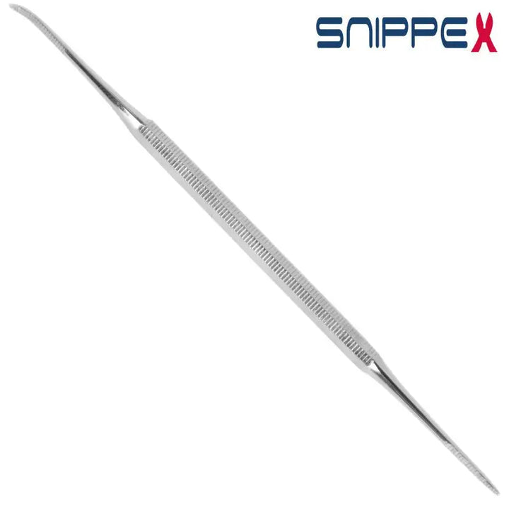 Metallischer doppelseitiger Nagelhautschieber für eingewachsene Nägel bei Snippex
