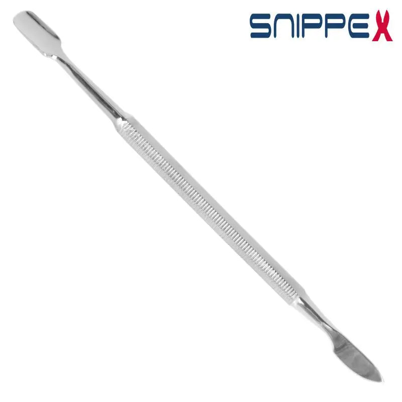 Doppel-endiger Metallspatel für Nagelhautpflege bei Snippex Nagelhautschieber 12cm