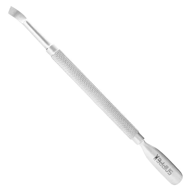 BRTNUP Nagelhautentferner – 2in1 Edelstahl-Schieber Mit Doppelkopf & 5 Schleifblättern