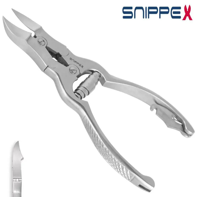 Silberne Metall-Nagelzangen der Marke Snippex Nagelzange 15 cm