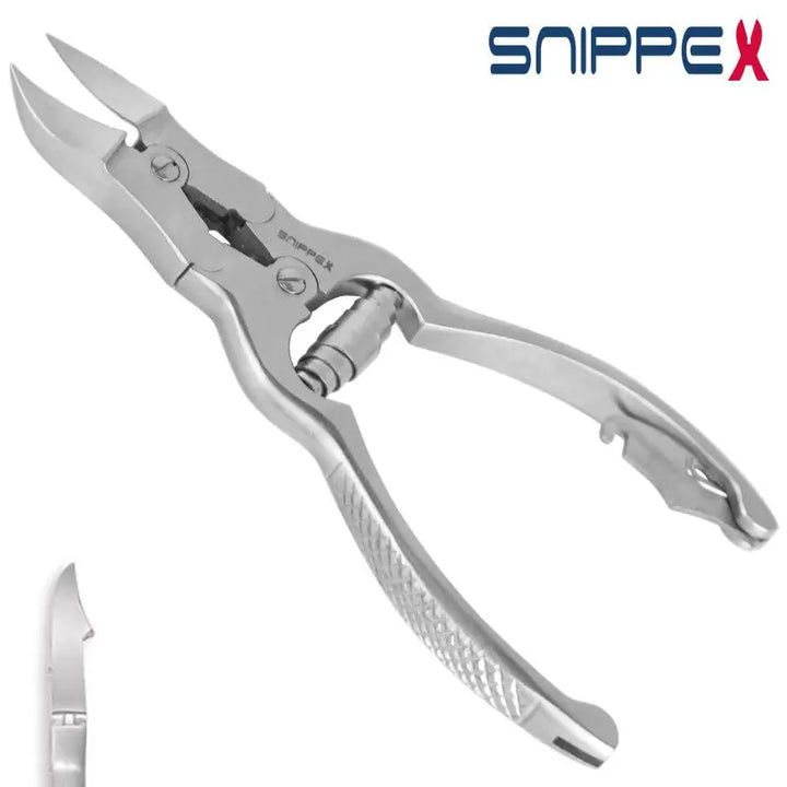 Silberne Metall-Nagelzangen der Marke Snippex Nagelzange 15 cm