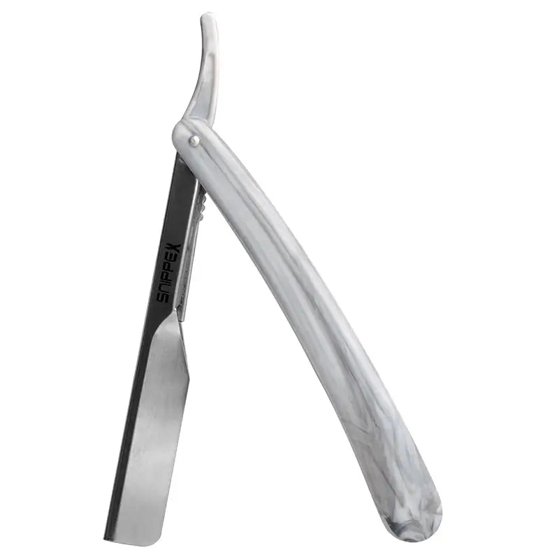 Offenes Rasiermesser Snippex Rasiermesser Razor 115 Marmor stilvoller Rasierer