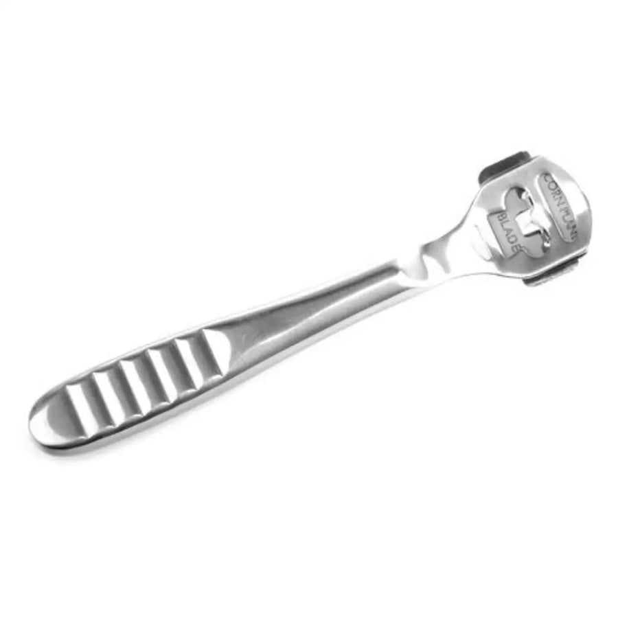 Stahl-omega-hobel Edelstahl Fersenhautentferner, Hornhautentferner mit Klingenschutz