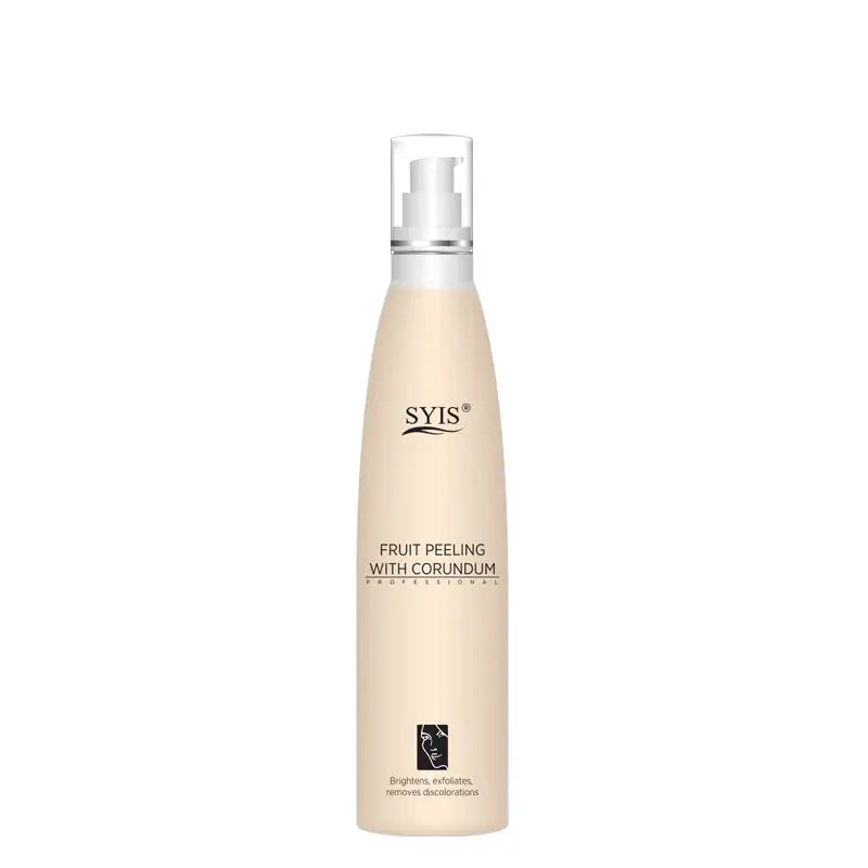 Flasche Fruchtpeeling mit Korund und kristallinem Gold 200ml