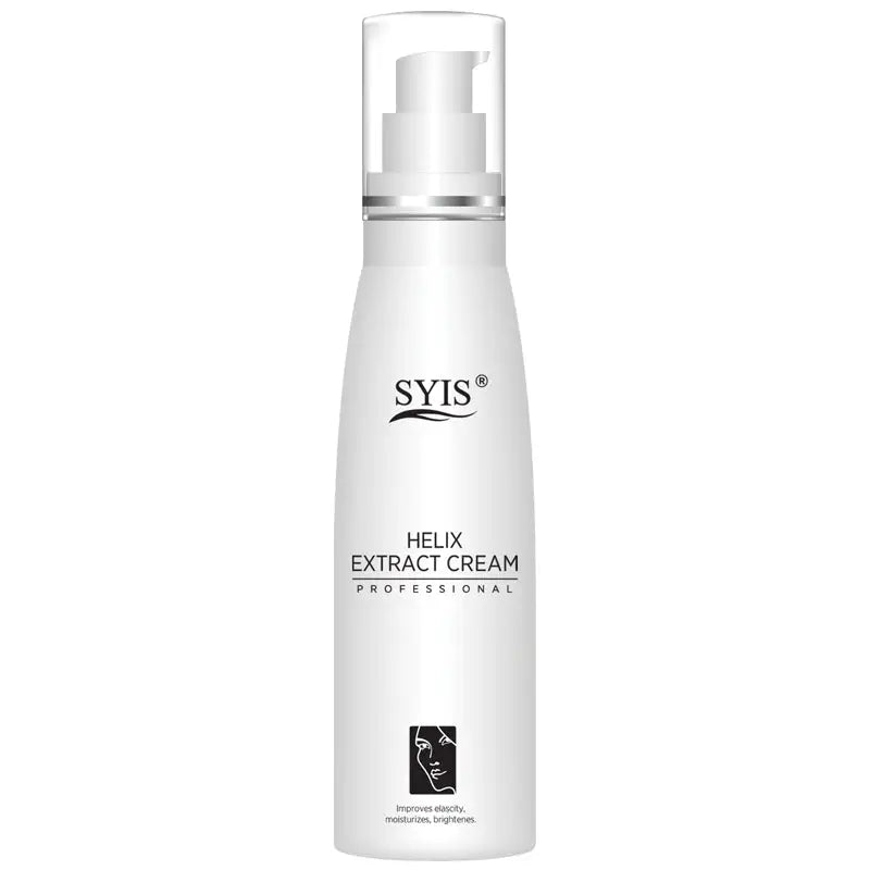 Weiße Flasche Helix Extract Creme von Syis in 100ml Verpackung