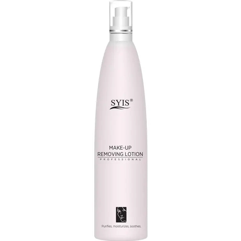 Syis Make-up-Entferner Milch in Pumpspenderflasche zum Abschminken, 500 ml