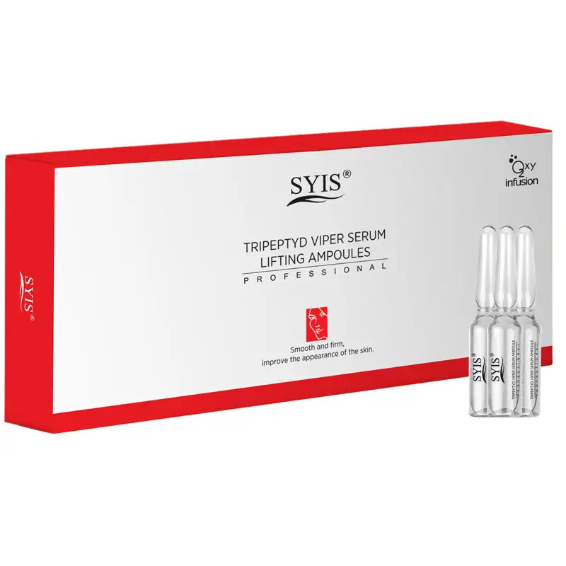 Box mit Anti-Aging Serumampullen SYIS Tripeptyd Viper mit Schlangengift
