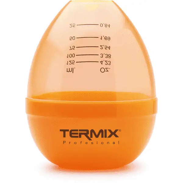 Orange Messbecher für Termix Farbmixer, praktisches Küchengerät