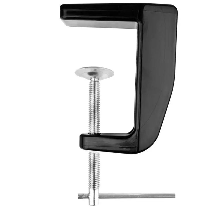 Schwarze Metal C-Klemme für Tisch-Lupenlampe LED Moonlight 8013/6