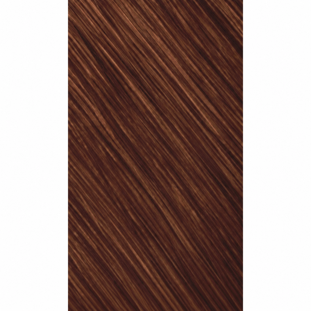 Goldwell Topchic Elumenated Tuben 60 ml - 6N@KK dunkelblond @ kupfer intensiv - Haarfarbmuster
