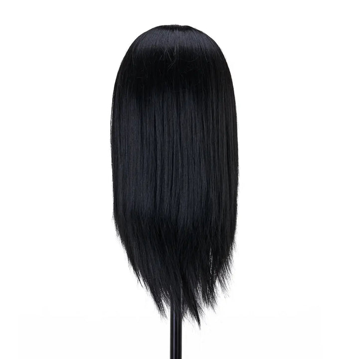 Trainingskopf mit Friseurbarthaar Gabbiano WZ4 synthetisches Haar Farbe 1# Länge 8’’ + 6’’