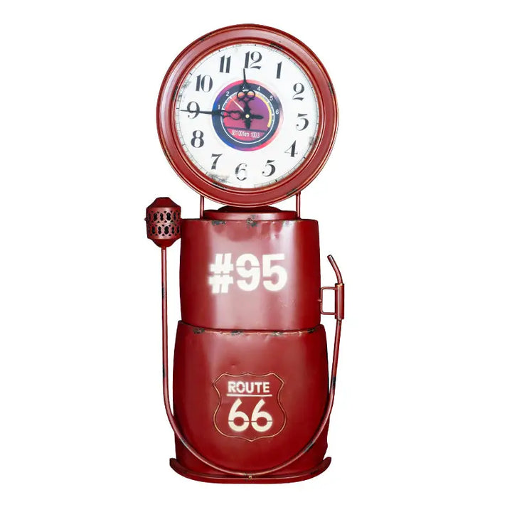 Uhr Dekoration Tanksäule Rot - Uhren
