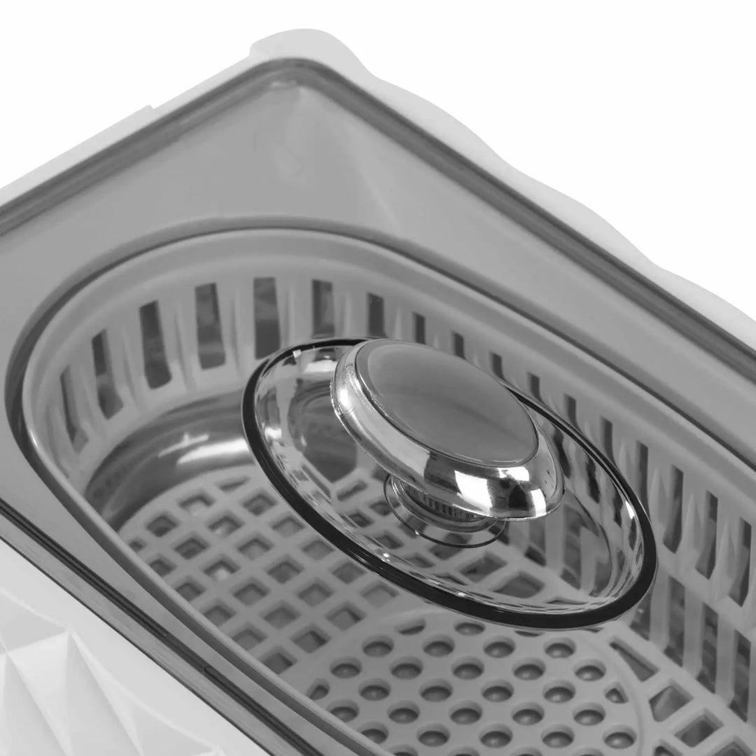 Ultraschallreiniger AD-3000 Fassungsvermögen 0,45 l 26 W Weiß - Ultraschallreiniger