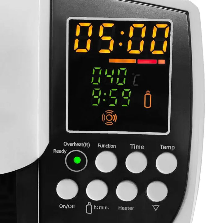 Heizungssteuerung mit digitalem Display am Ultraschallreiniger ADC-4830 3 L