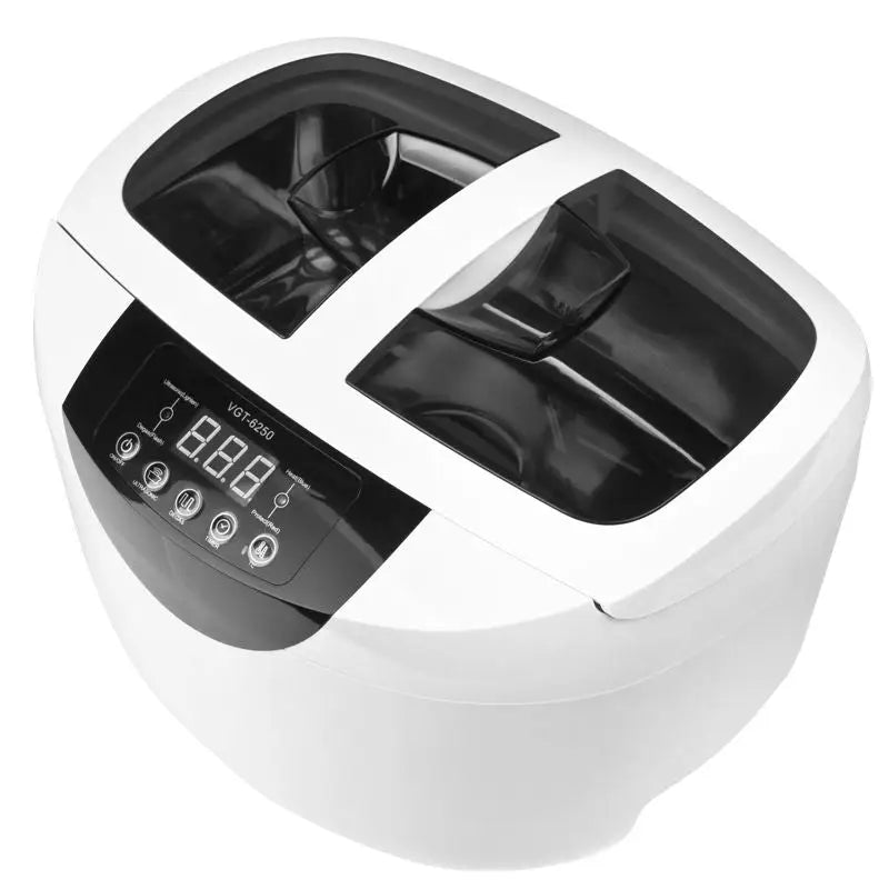 Weiße Ultraschall-Reinigungseinheit Ultraschallreiniger UC-002 für gründliche Reinigung