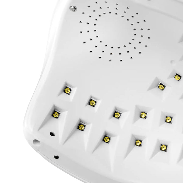 UV LED OCHO NÄGEL X13 65W weiß mit Spiegelboden - UV-LED-Nagellampe