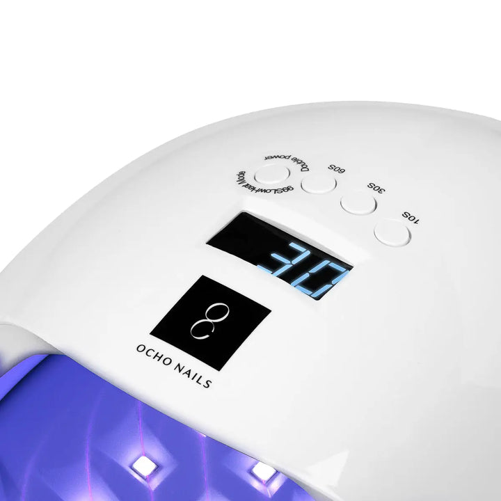 UV LED OCHO NÄGEL X13 65W weiß mit Spiegelboden - UV-LED-Nagellampe