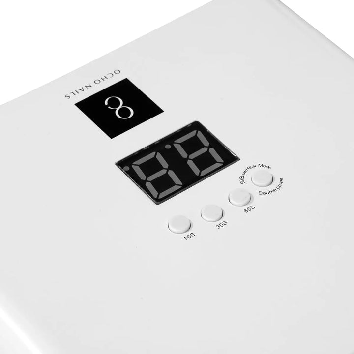 UV LED OCHO NAILS PRO X23 Lampe 180W Metall weiß verspiegelt Innenraum - UV LED Lampe