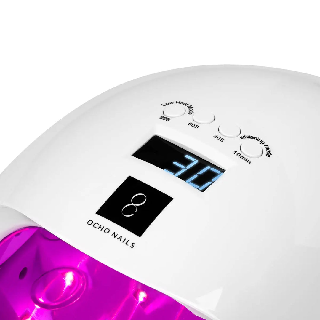 UV LED OCHO NAILS X13 Plus Lampe 65W Licht rot weiß ccc - Manikürelampe