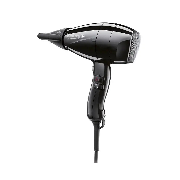 Schwarzer Valera Haartrockner Swiss Nano 9200 Ionic Rotocord für schnelles Trocknen