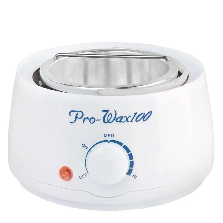 Weißes Wachs-Heizgerät Dose 400ml mit Temperatureinstellung und 100W Leistung