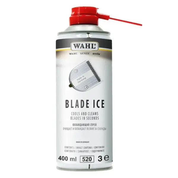 Wahl Blade Ice 4in1 Spray-Kann für Kühlung und Pflege der Haarschneideklingen