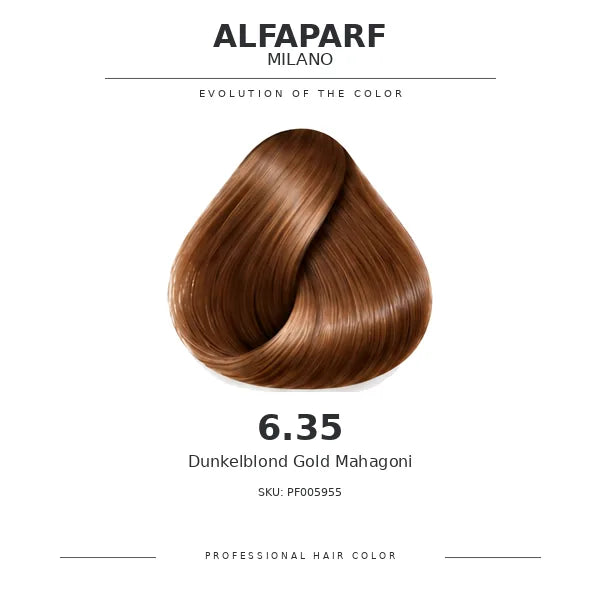 Alfaparf Milano Evolution of the Color Warm Browns 6.35 Dunkelblond Gold Mahagoni PF005955