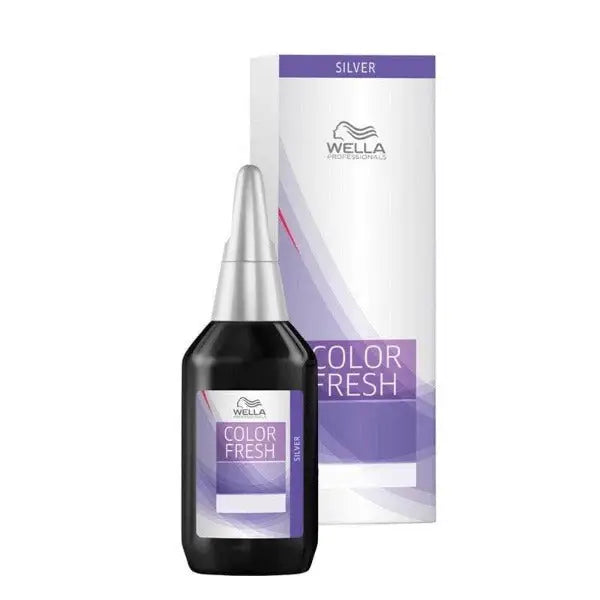 Wella Color Fresh Silver Tönungsliquid für silberne Haarfarbe, salonfertig