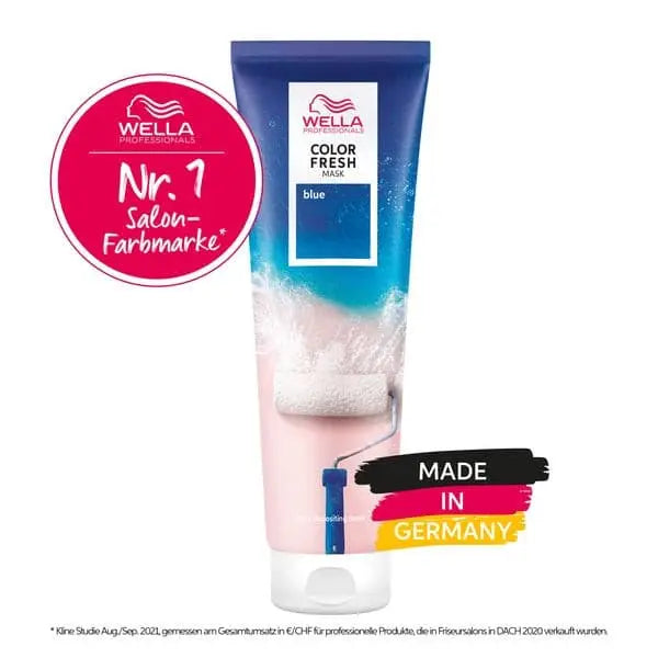 Wella Color Fresh Tönungsmaske mit blauer Farbintensität für farbige Haare
