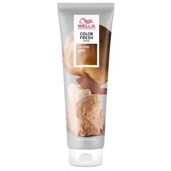 Caramel Glaze Haarkur im Wella Color Fresh Tönungsmaske für glänzendes Haar
